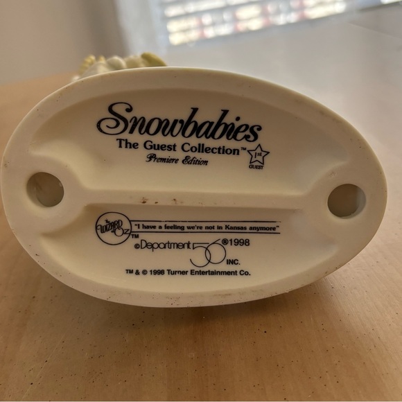 SNOWBABIES The Guest Collection 1998 Wizard of Oz/Dorothy & Toto Excellent Cond - Picture 8 of 10